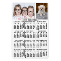 Calendário Mensal de 2025 Anos | Modelo de Foto