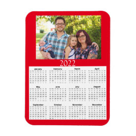 Íman Calendário Personalizado de 2022 Mini Ímã