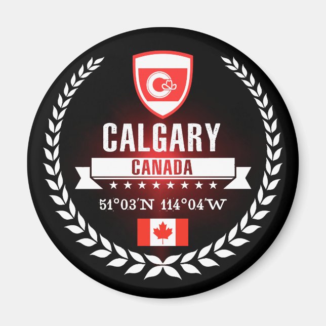 Íman Calgary (Frente)