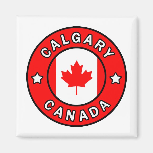 Íman Calgary Canada (Frente)