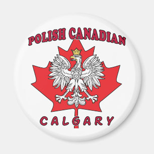 Íman Calgary Polska Canada Leaf