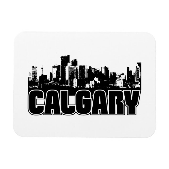 Íman Calgary Skyline (Horizontal)