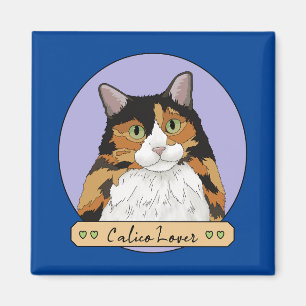 Íman Calico Cat Lover