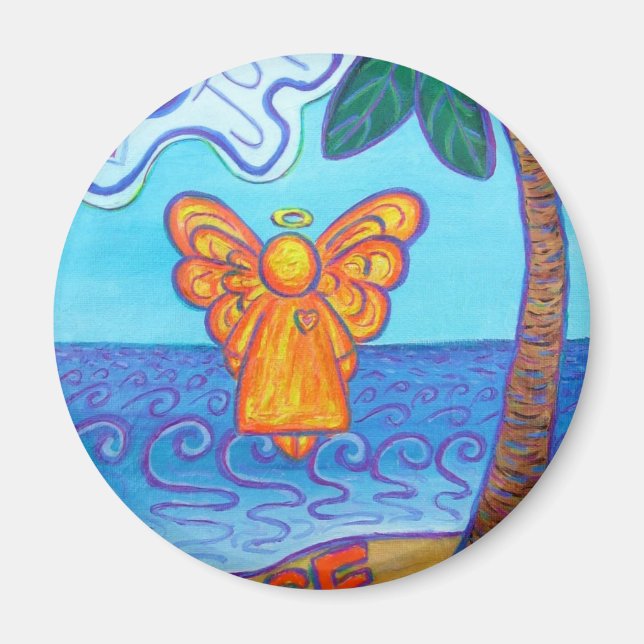 Íman California Beach Angel (Frente)