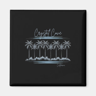 Íman California Beach Crystal Cove Summer Palm