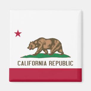 Íman California Cali Republic Bear Flag, Estados Unidos