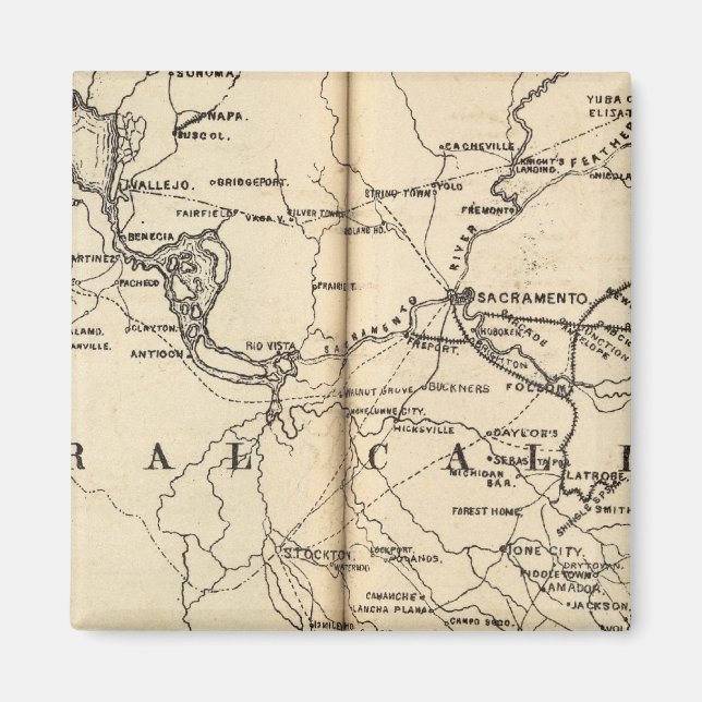 Íman Califórnia Central (Frente)