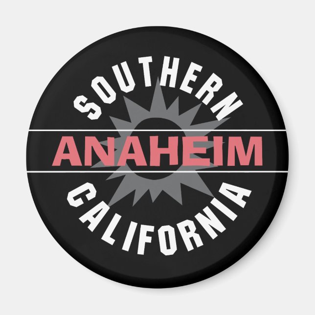 Íman Califórnia do Sul - Anaheim (Frente)