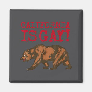 Íman Califórnia É Gay Urso Engraçado Dizendo Citação Ho