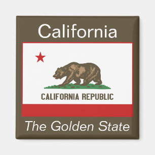 Íman California Flag Magnet