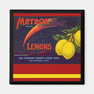 Íman California Lemons Vintage Magnet