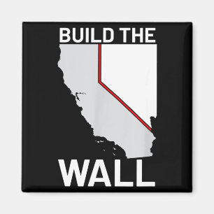 Íman Califórnia Nevada Construa O Muro Ca Nv