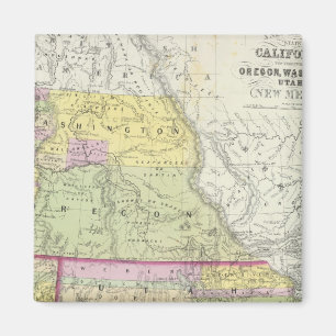 Íman Califórnia, Oregon, Washington, Utah, Novo Méxic