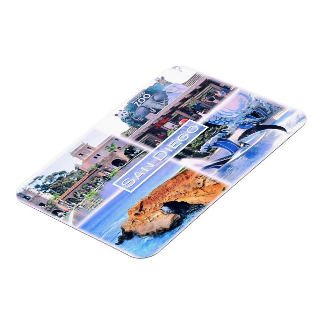 Íman Califórnia - San Diego - Mosaico - EUA - (Left Side)