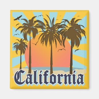 Íman California Vintage Souvenir