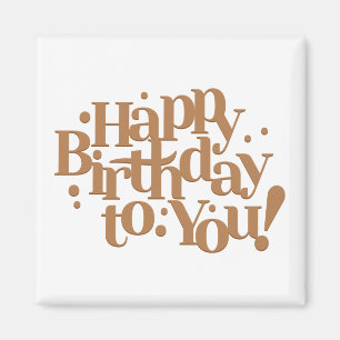 Íman Caligrafia de mensagem de desejo de aniversário
