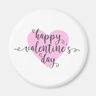 Íman Caligrafia Feliz dia de os namorados Magnet