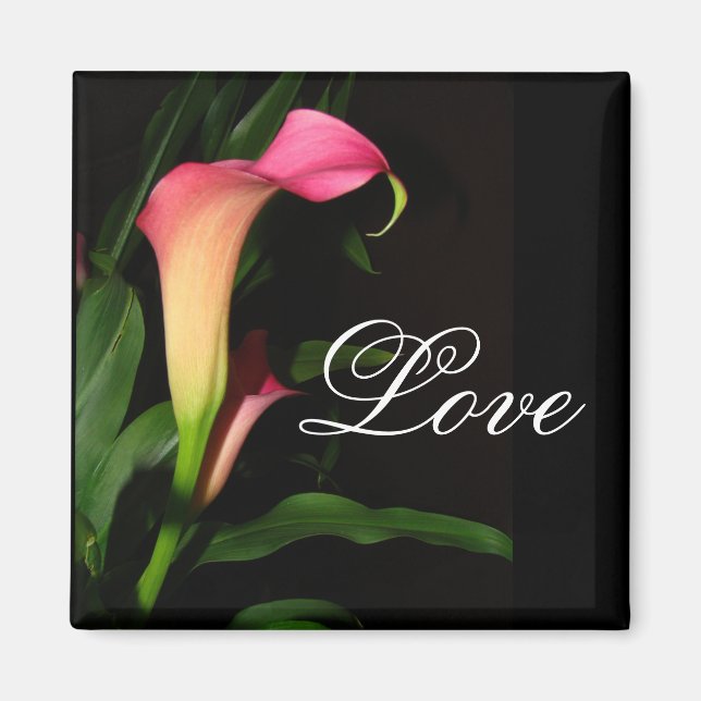 Íman Calla Lily Love Magnet (Frente)