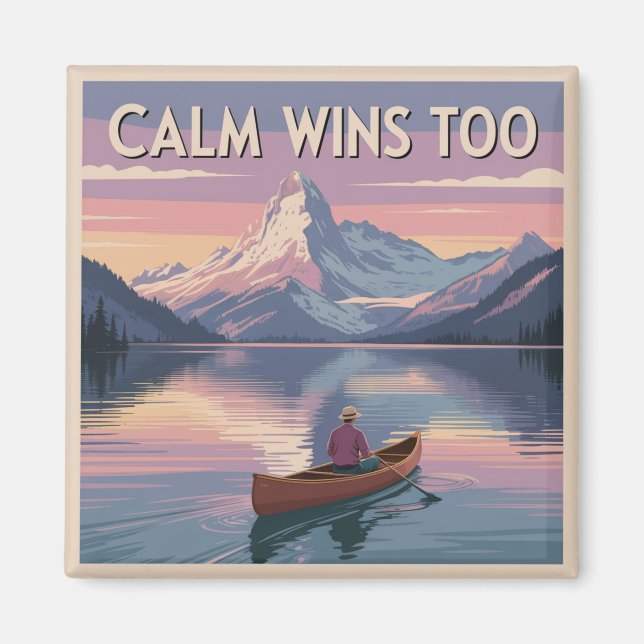 Íman Calm Wins Too (Frente)