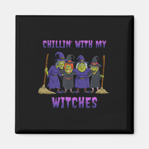 Íman Calma Com As Minhas Bruxas Diversão De Halloween