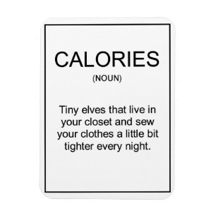 Íman Calorias do ímã da definição para sua cozinha