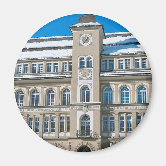 Íman Câmara Municipal em St Moritz, Suíça (Frente)