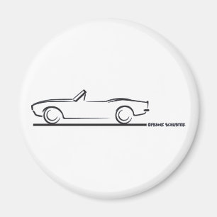 Íman Camaro Convertível BLK 1968
