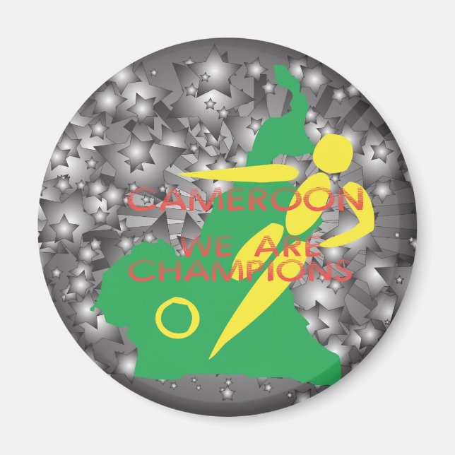 Íman Camarões 2010 (Frente)