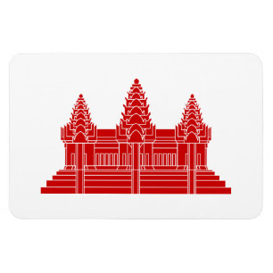 Íman Cambodian de Angkor Wat/bandeira do Khmer