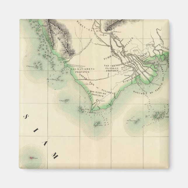 Íman Camboja, Ásia 110 (Frente)