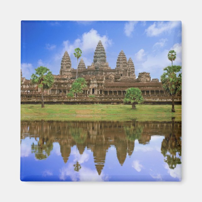 Íman Camboja, Kampuchea, templo Angkor Wat. (Frente)