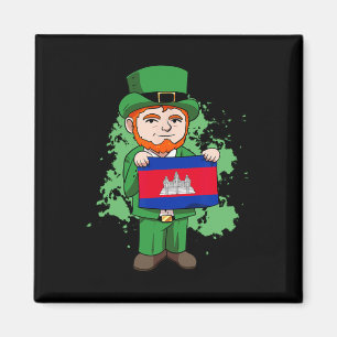Íman Camboja: Orgulho das Ruas de Bandeira do Camboja