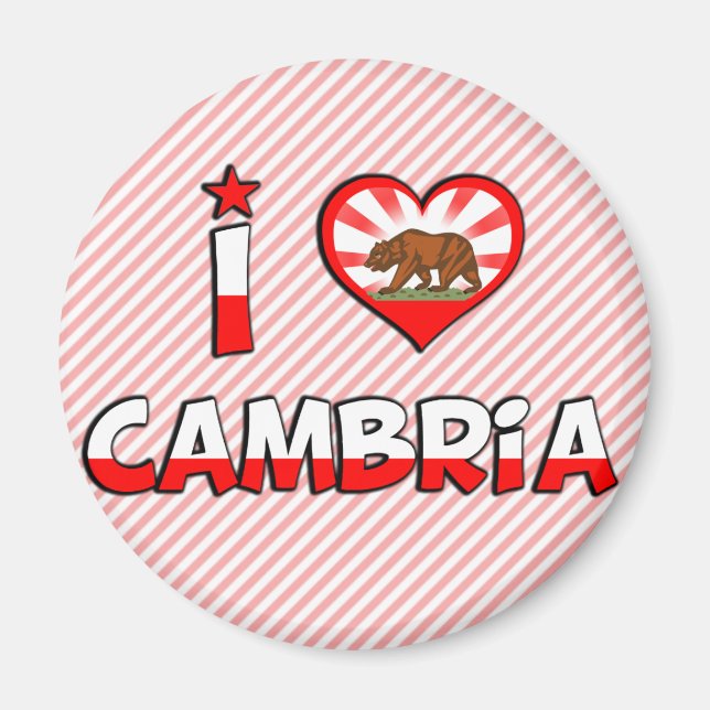 Íman Cambria, CA (Frente)