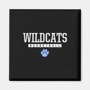 Íman Camden County Wildcats Logotipo Sketll Hs