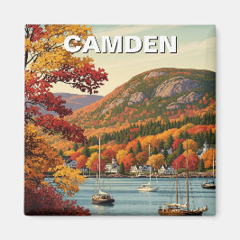 Íman Camden Maine Viagem