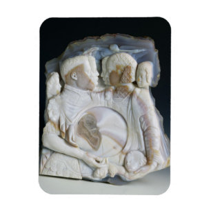 Íman Cameo que descreve Cosimo de Medici (1519-74) e