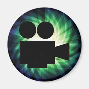 Íman Câmera de filme legal; Filme video