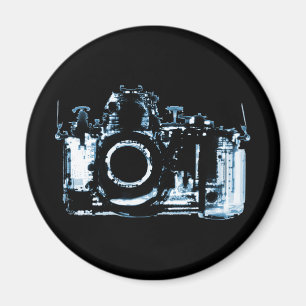 ÍMAN CÂMERA DE VISÃO X-RAY - AZUL