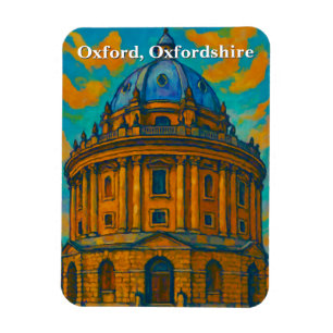 Íman Câmera Radcliffe na pintura de Oxford Gouache