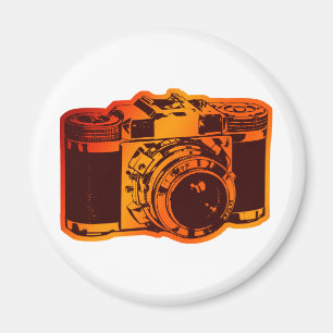 Íman câmera retro
