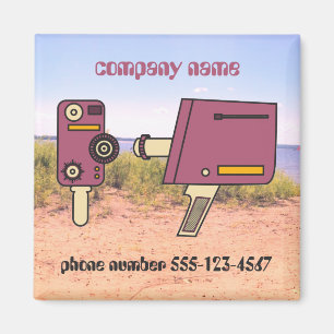 Íman Câmera retrorreflectora do número de telefone da e