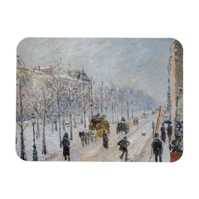 Íman Camille Pissarro - Boulevares Exteriores, Efeito d (Horizontal)