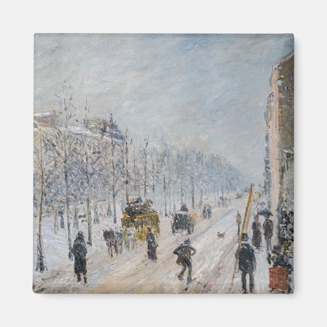 Íman Camille Pissarro - Boulevares Exteriores, Efeito d (Frente)