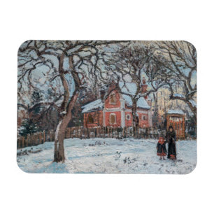 Íman Camille Pissarro - Castanheiros em Louvecienne