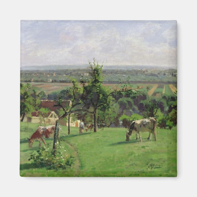 Íman Camille Pissarro | Encosta de Vesinet, Yvelines, (Frente)