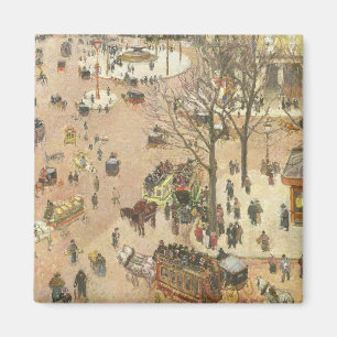 Íman Camille Pissarro Lugar du Teatro Francais, 1898