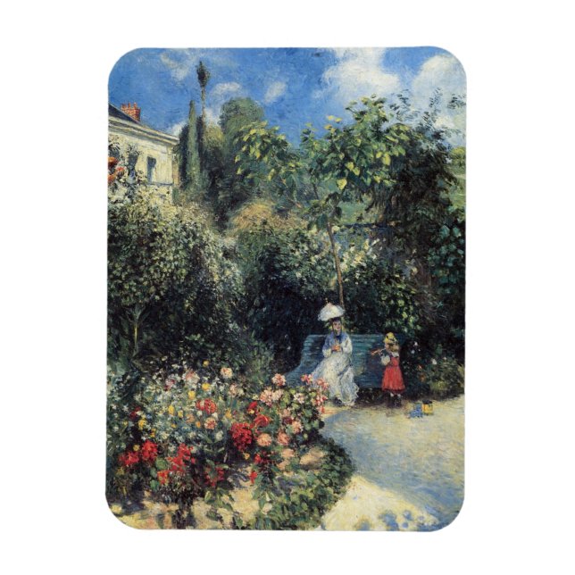 Íman Camille Pissarro Pontoise Garden (Vertical)