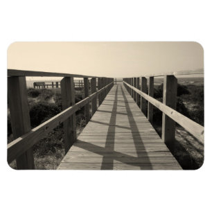 Íman Caminhada da praia no Sepia