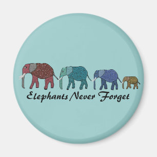 Íman Caminhada do elefante africano