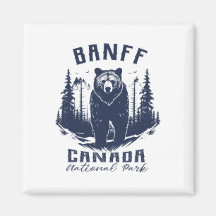 Íman Caminhada Souvenir Parque Nacional Banff Canadá Vi